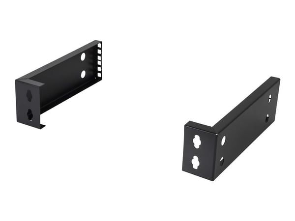DELTACO 19-DTSR0702 - Rack-brakett - veggmonterbar - svart - 2U - 10"/19"