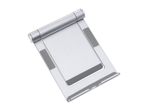 Sammenleggbart stativ for nettbrett og telefoner DELTACO, aluminium / ARM-0516