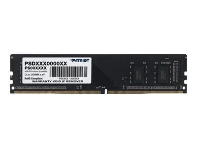 Patriot Signature Line - DDR4 - modul - 8 GB - DIMM 288-pin - 1333 MHz / PC4-21300 - CL19 - 1.2 V - ikke-bufret - ikke-ECC