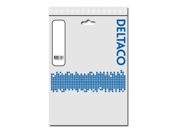 DELTACO - Liitäntäkaapeli - RJ-45 (uros) RJ-45 (uros) - 7 m - UTP - CAT 6 - muotoiltu - sininen