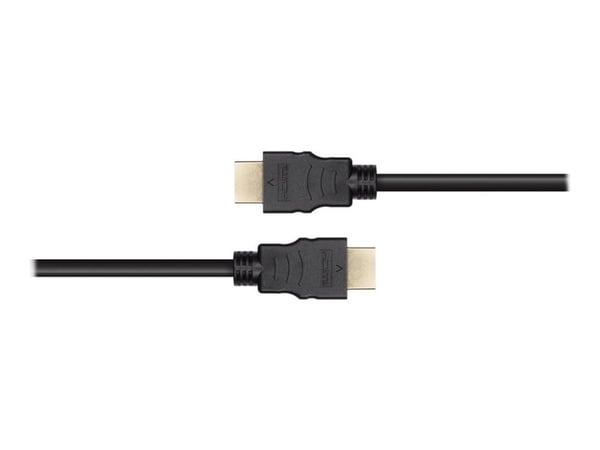 DELTACO - Ultra High Speed - HDMI-kabel - HDMI hann til HDMI hann - 2 m - svart - 8K 60Hz støtte