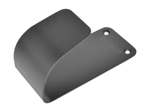 DELTACO e-Charge Hållare till ladekabel - Svart