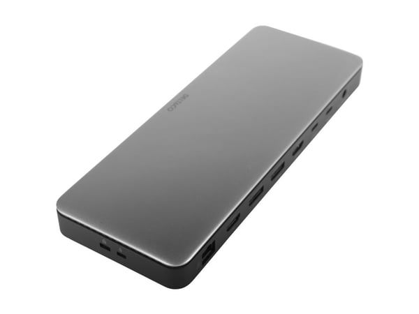 15-i-1 USB-C-dokkingstasjon DELTACO, støtter 3 skjermer, 2x HDMI, DP, USB-C, USB-A, RJ45, SD / USBC-HDMI29 / 1902424
