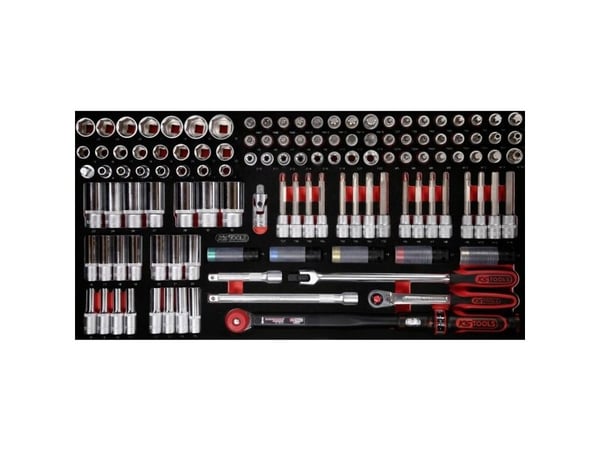 KS Tools 813.0120, Pistorasiasarja, 120 pää(t), 15,9 kg