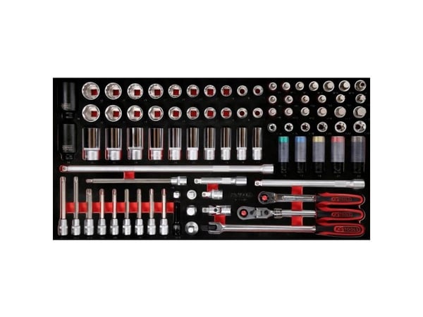 KS Tools 813.0085, Pistorasiasarja, 85 pää(t), 14,5 kg