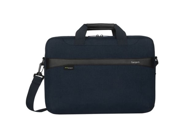 Targus GeoLite EcoSmart Slim Brief - Notebook-väska - toppmatad - 15" - 16" - blå