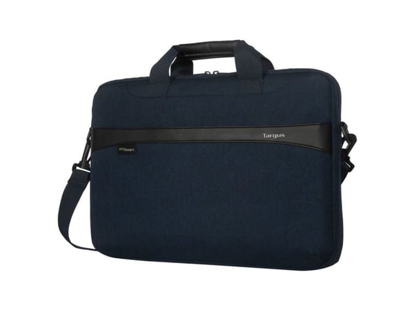 Targus GeoLite EcoSmart Slim Brief - Notebookbæreveske - topplasting - 15" - 16" - blå