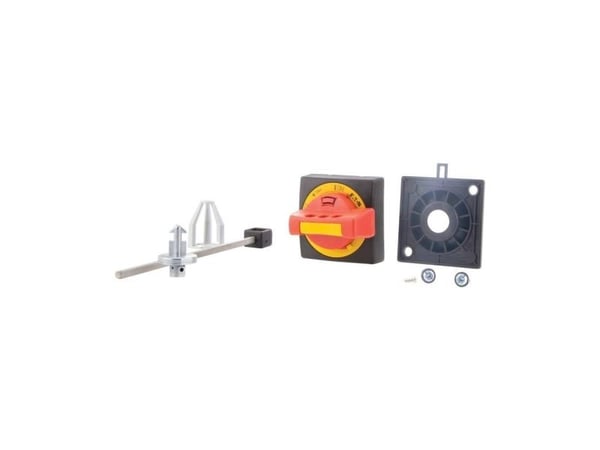 Eaton PKZ0-XRH-MCC Lukittava ovenkahva (L x S x K) 64 x 64 x 54 mm Punainen, keltainen 1 kpl