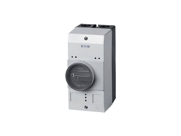 Eaton CI-PKZ0-GM Tomt hus med drejeafbryder (L x B x K) 97 x 80 x 160 mm Sort, Grå 1 stk