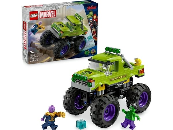 LEGO Super Heroes 76312 Hulk-monstertruck mot Thanos