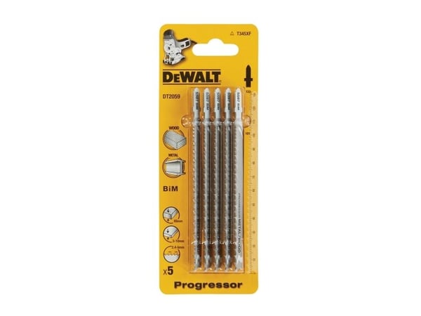 DEWALT JUNIOR TOOL 132x2,4-5mm T345XF DREW-MET /5kpl.