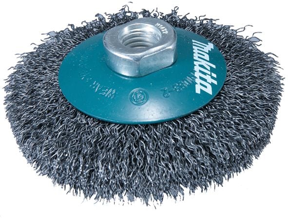 Makita - rund børste - for maling, rust, sveisekanter - 115 mm - M14