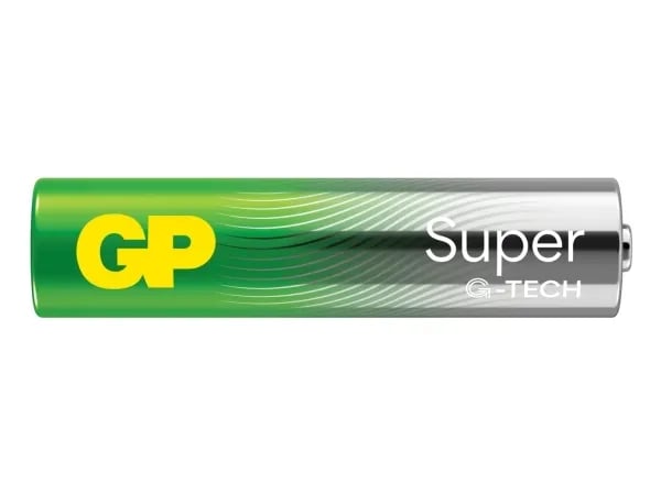 GP Batteries Super Alkaline 03024AETA-B24, Kertakäyttöinen akku, AA, Alkali, 1,5 V, 24 kpl, -20 - 50 °C