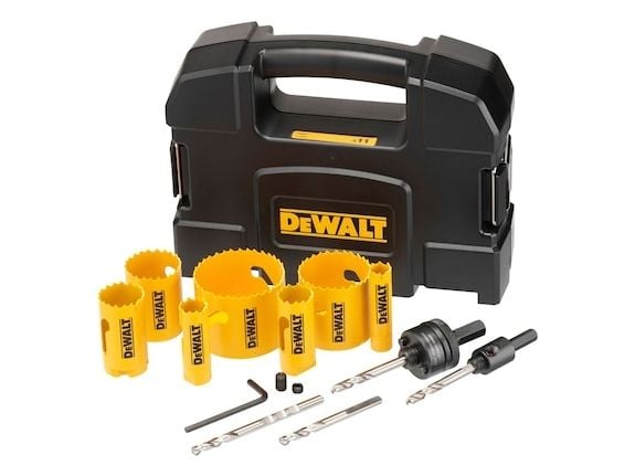 DEWALT 11-delar BIMETALBORRNINGSENHET FÖR ELEKTRISKA FÖRENINGAR