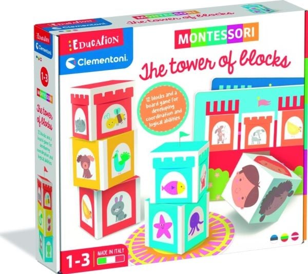 Clementoni GAME CUBE BOX MONTESSORY 50934