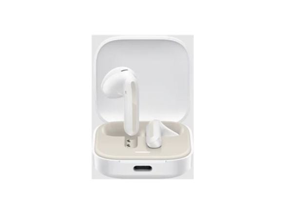 Xiaomi Redmi Buds 6 Active - True wireless-hodetelefoner med mikrofon - i øret - Bluetooth - hvit