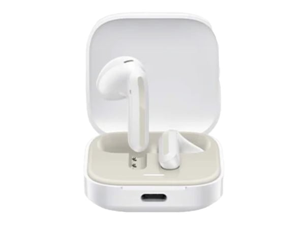 Xiaomi Redmi Buds 6 Active - True wireless-hodetelefoner med mikrofon - i øret - Bluetooth - hvit