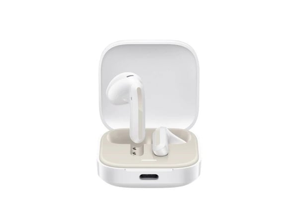 Xiaomi Redmi Buds 6 Active - True wireless-hodetelefoner med mikrofon - i øret - Bluetooth - hvit
