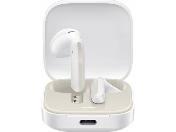 Xiaomi Redmi Buds 6 Active - True wireless-hodetelefoner med mikrofon - i øret - Bluetooth - hvit