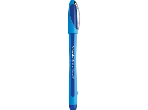 Schneider Slider Memo - Kulepenn - blå - 1.4 mm - ekstra bred