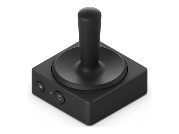 Microsoft Adaptive Joystick Button, Ohjaussauva, Bluetooth/USB, musta, Microsoft Adaptive Hub, Akku, Sisäinen