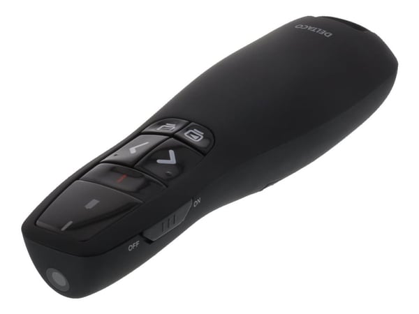 DELTACO WP-001 - Presentasjonsfjernstyring - RF - svart