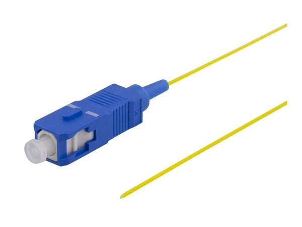 DELTACO - Nettverkskabel - SC/UPC-enkeltmodus (hann) til SC/UPC-enkeltmodus (hann) - 1.5 m - fiberoptisk - 9 / 125 micron - OS2 - halogenfri