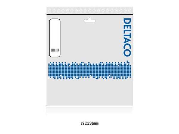 DELTACO - Nettverkskabel - SC multi-mode (hann) til SC multi-mode (hann) - 1 m. - fiberoptisk