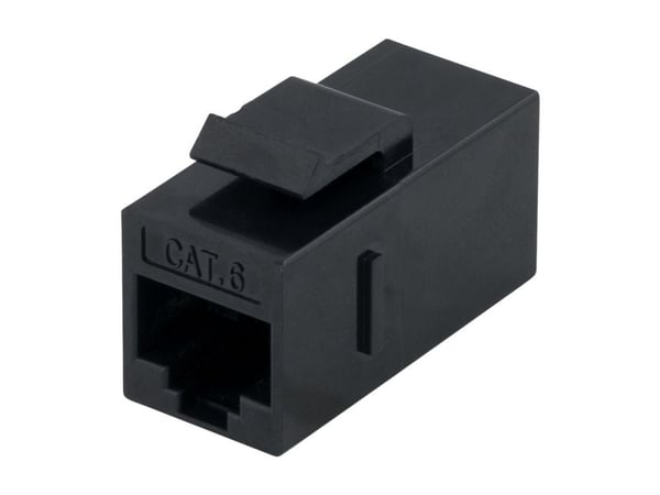 DELTACO MD-125 - Modulaarinen insertti (kytkin) - musta