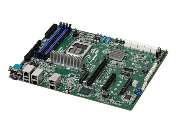 ASRock Rack EC266D4-4L - Hovedkort - ATX - LGA1700-sokkel - C266 Chipset - USB 3.2 Gen 1 - 4 x Gigabit LAN - innbygd grafikk