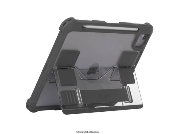 Targus SafePort Rugged MAX - beskyttelsesveske for nettbrett - grov - polykarbonat (PC), termoplastisk polyuretan (TPU) - klar - for Apple 10,9-tom...