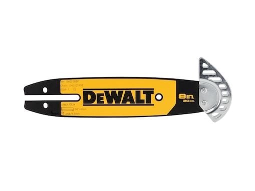 DeWALT DT20694-QZ, Kiinteä moottorisahan laippa, DeWALT, DCMPS520, 20 cm, musta, Keltainen, 1 kpl