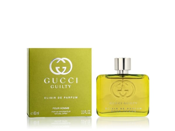 Gucci Guilty Elixir de Parfum, Men, 60 ml, Muskot, Apelsinblomma, Kryddor, Iris, Apelsinblomma, Osmanthus, Bärnsten, Benzoinresinoid, Patchouli, Va...