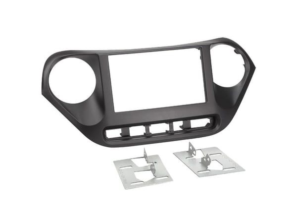 2-DIN radion runko Hyundai i10 11/2013-12/2019 musta