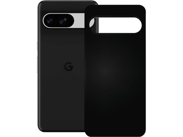 PEDEA - Baksidedeksel for mobiltelefon - termoplast-polyuretan (TPU) - svart - for Google Pixel 9, 9 Pro