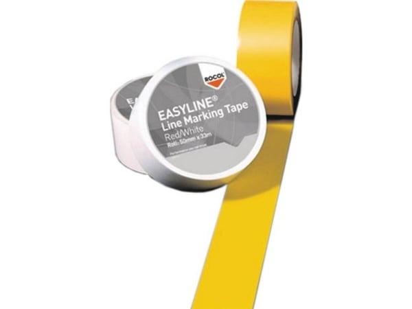 Rocol RS56001 EasyTape™ markeringsbånd gul (L x B) 33 m x 50 mm, 1 stk