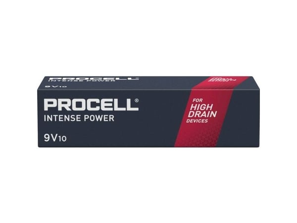 PROCELL Intense - Paristo 10 x 9V - Alkaliparisto - alkaliparisto
