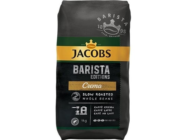 Jacobs 8711000895849, 1 kg, Caffe crema, Caffe latte