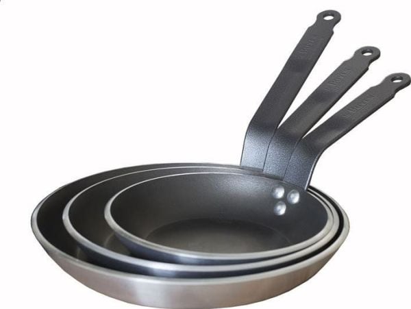 de Buyer CHOC RESTO INDUCTION 20 cm, Pyöreä, Monikäyttöinen paistinpannu, Musta, Metalli, 20 cm, 30 mm