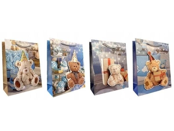 JU-PITER dekorativ gavepose 26x32x10 cm 3215B