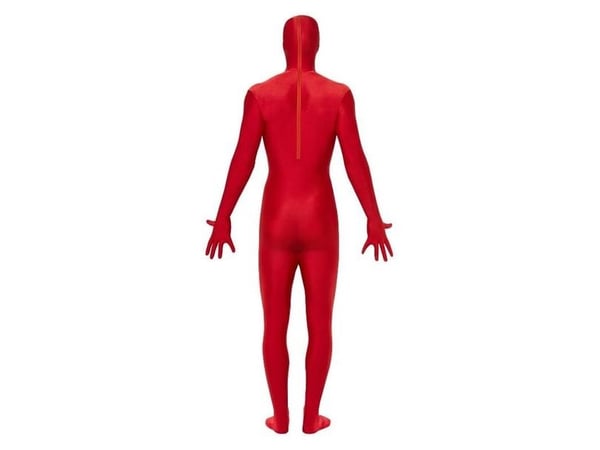 Röd skinsuit