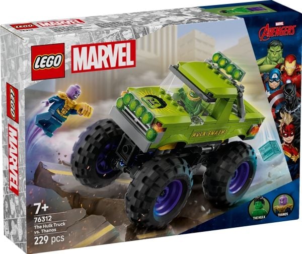 LEGO Super Heroes 76312 Hulk-monstertruck mot Thanos