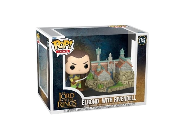 Funko POP Town LOTR Elrond & Rivendell