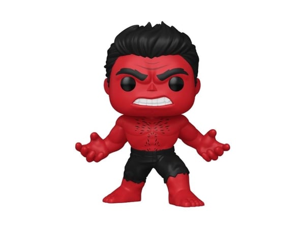 Funko! POP 6" CA BNW Röd Hulk