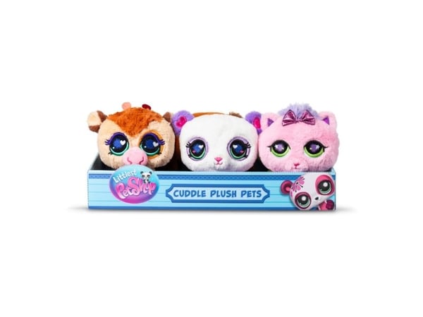 LITTLEST PET SHOP BEANIES PLUSH ASS CDU - assorterad