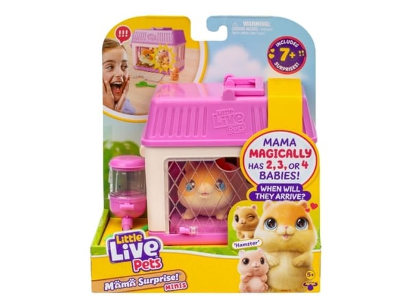 LITTLE LIVE PETS Mama Surprise Minis hamster