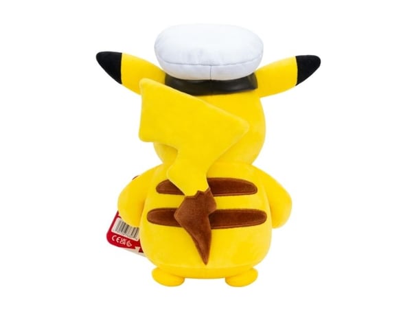 Pokemon plysj 20 cm Captain Pikachu (CDU)