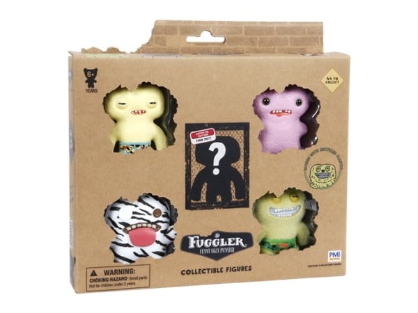 FUGGLER collectible figures deluxe 5-pack ASS - blandat