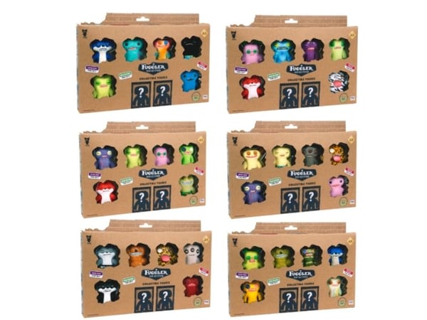 FUGGLER COLLECTIBLE FIGURES DELUXE 8 PK ASS - assorted