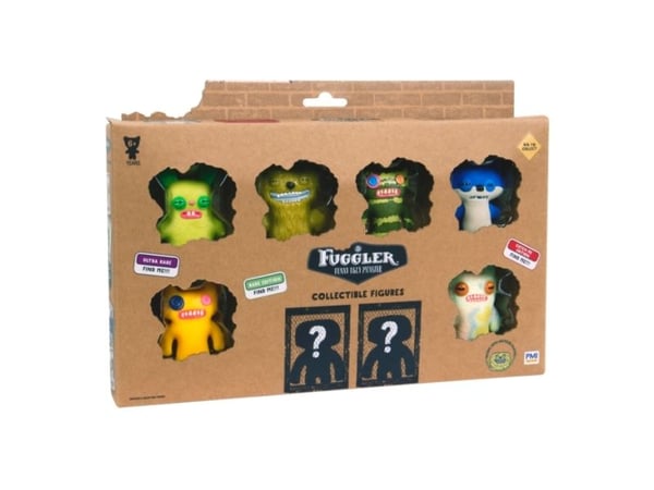FUGGLER COLLECTIBLE FIGURES DELUXE 8 PK ASS - assorted